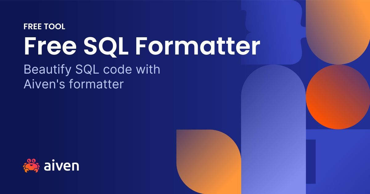 SQL Formatter illustration