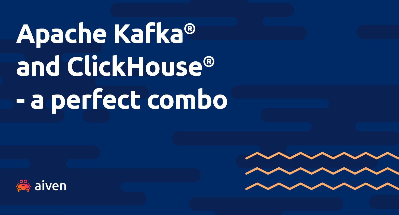Connecting Apache Kafka® and Aiven for ClickHouse® illustration