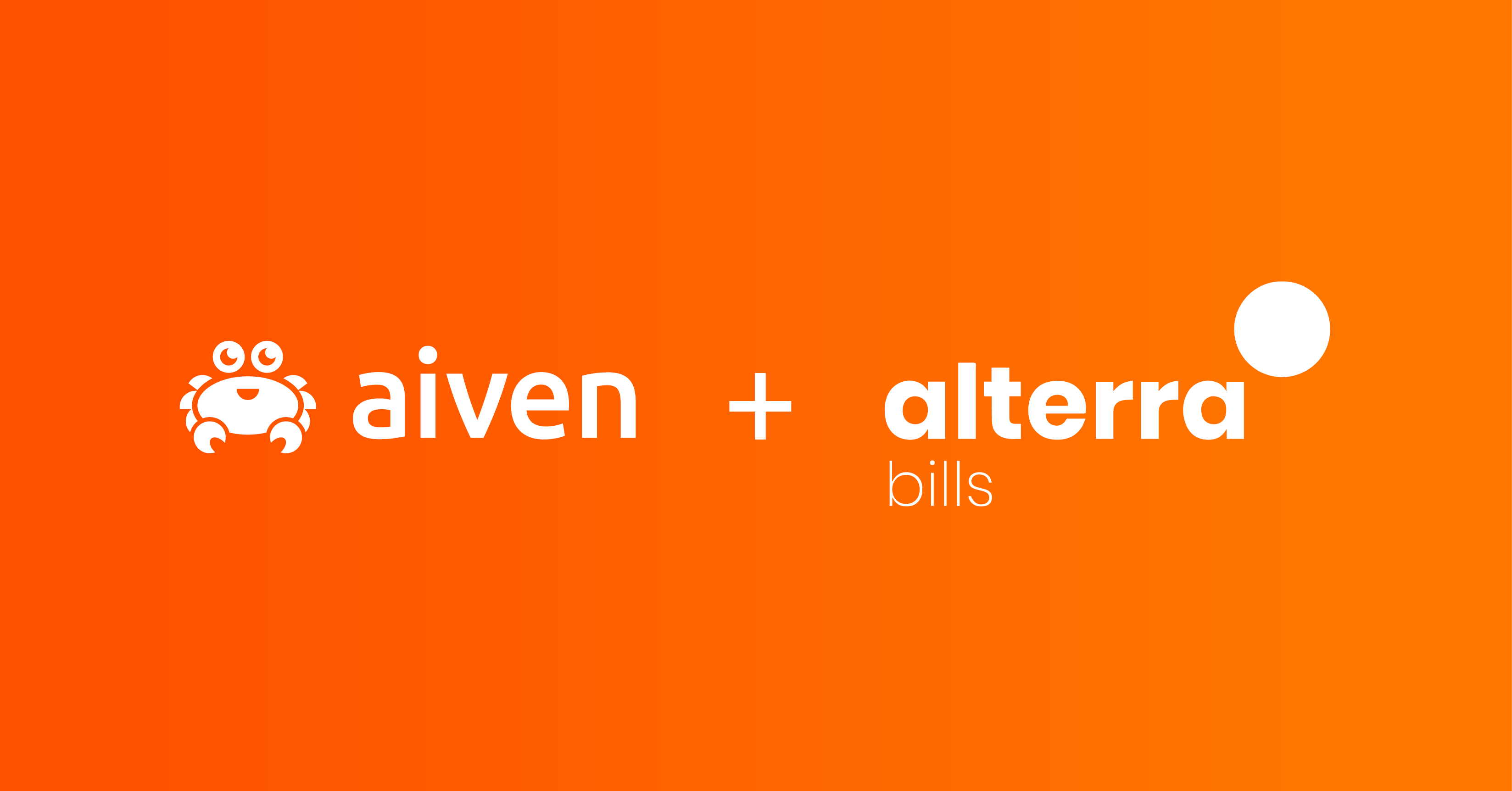 Aiven Customer, Customer Story, Case Study, Use Case, Apache Kafka Use Case, Aiven for Apache Kafka Example, Aiven for Apache Kafka, Apache Kafka, MySQL, Aiven for MySQL, Aiven for MySQL Example, MySQL Use Case, Alterra Bills