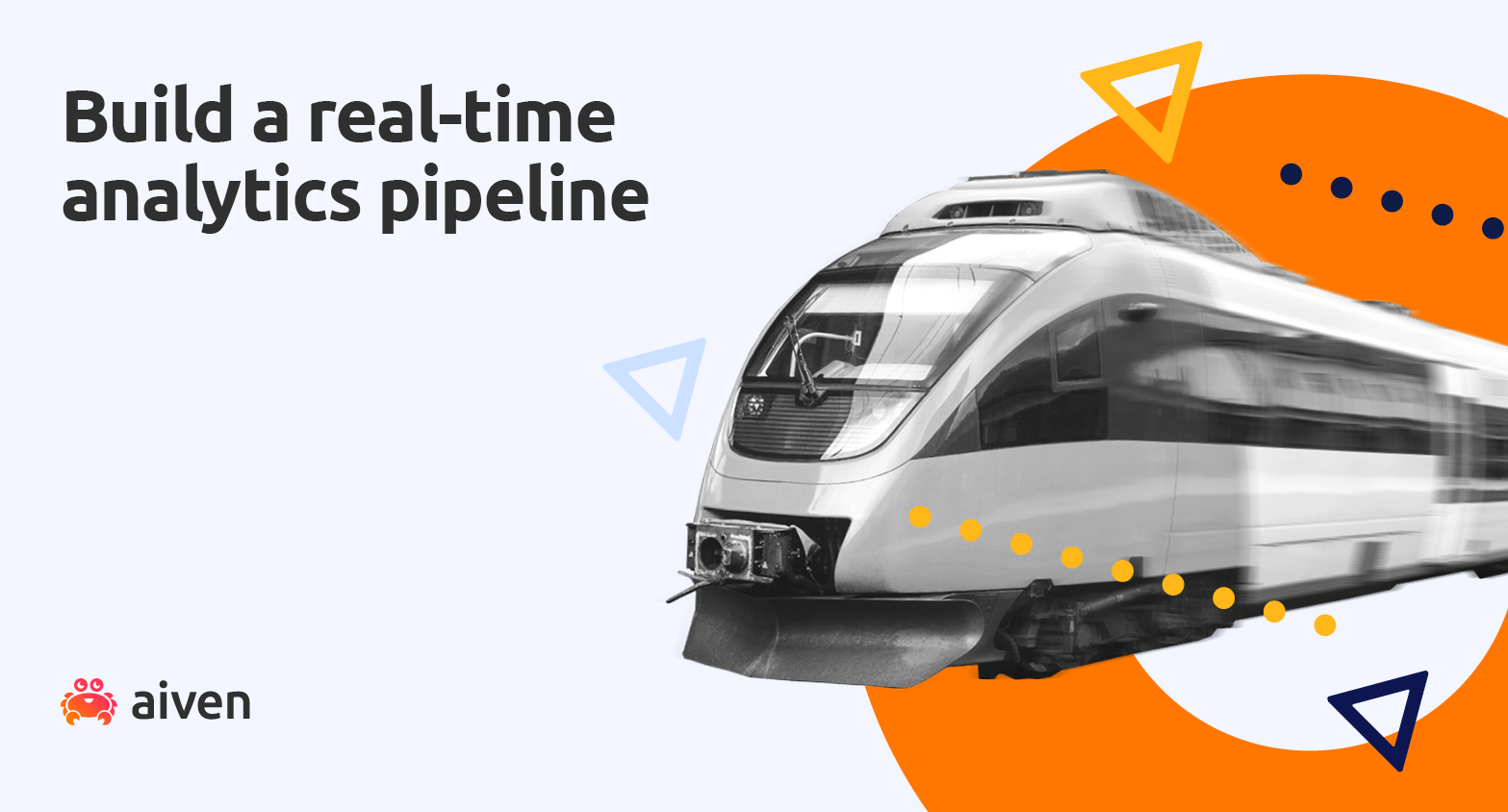 We demo a real-time data analytics pipeline with a public transport twist