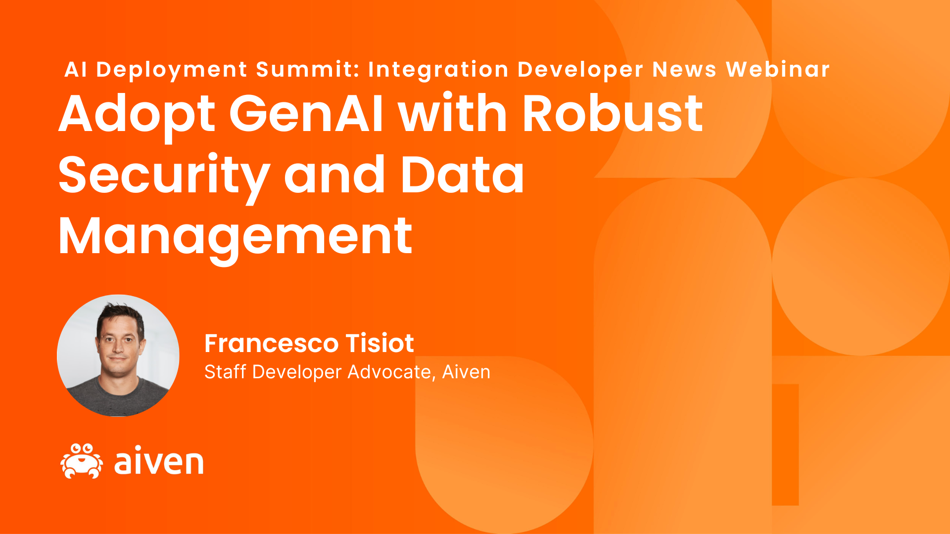 Adopt GenAI with Robust Security and  Data Management illustration