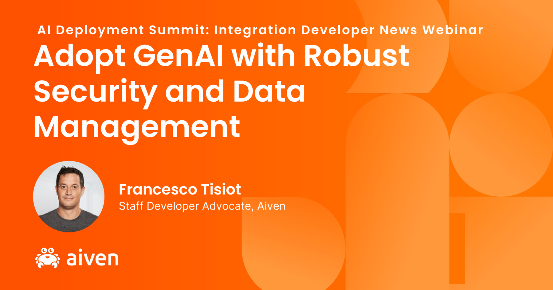 Adopt GenAI with Robust Security and Data Management by Aiven
