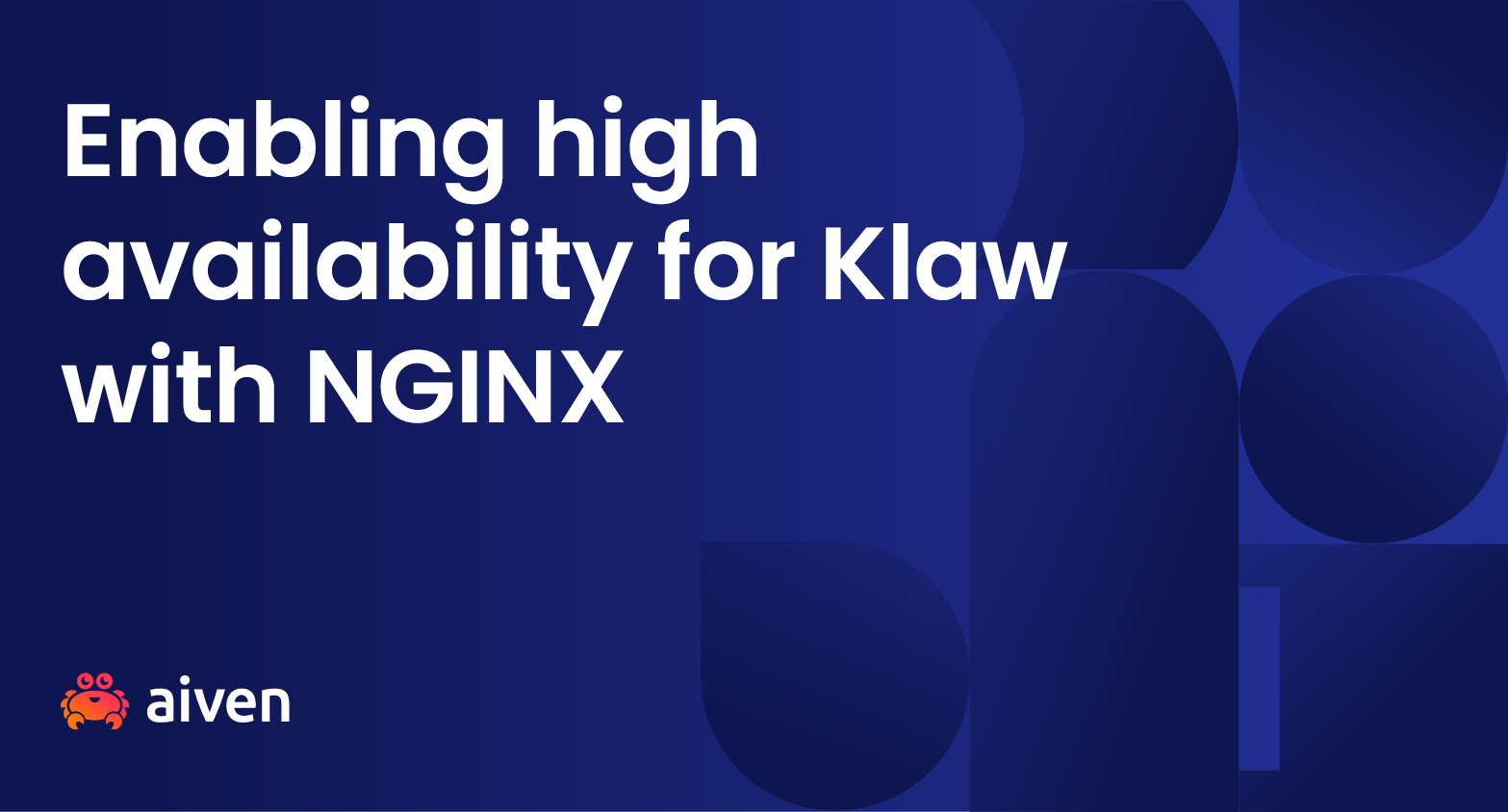 Enabling high availability for Klaw with NGINX