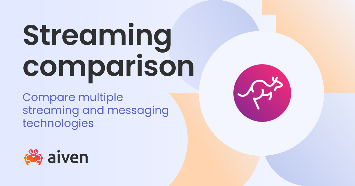 Compare streaming and messaging tools like Kafka vs RabbitMQ vs SQS illustration