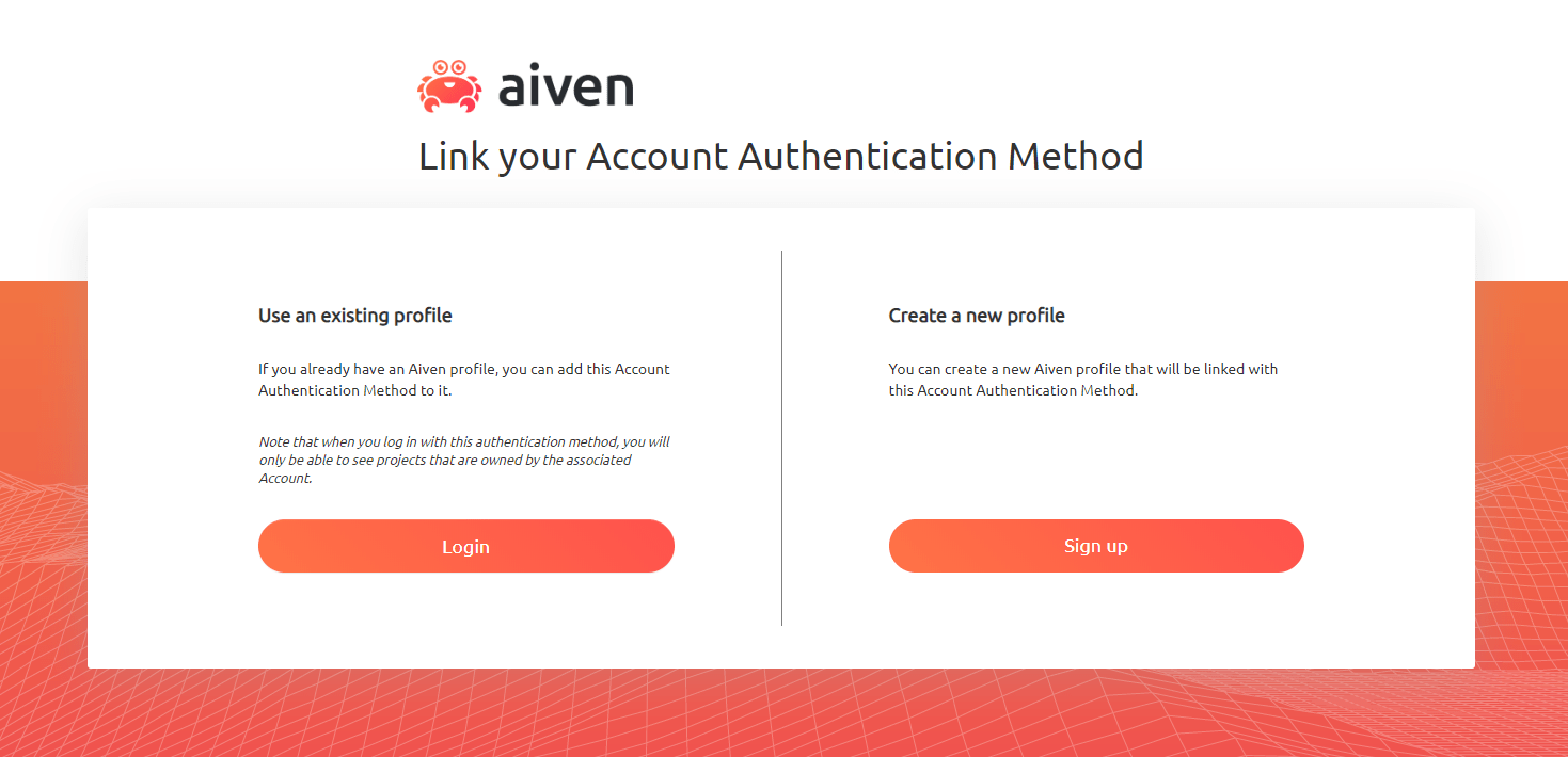 The SAML authentication prompt
