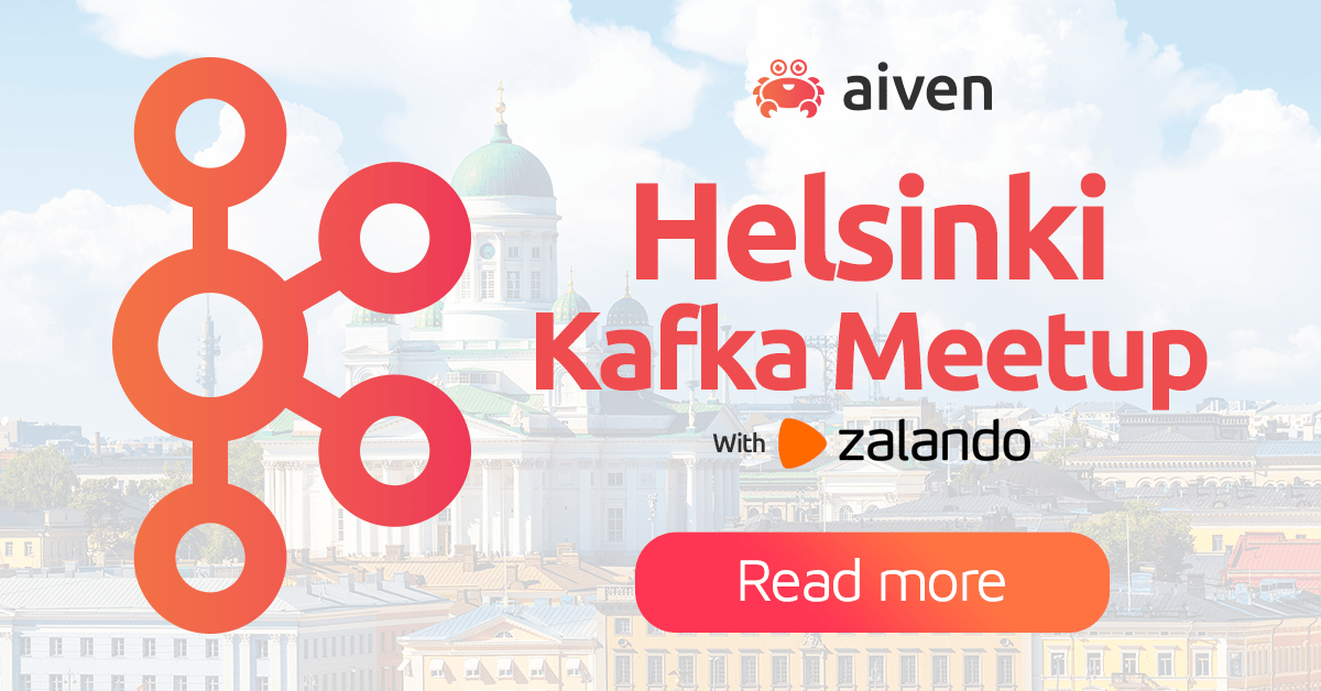 Zalando joins Aiven at latest Kafka meetup illustration