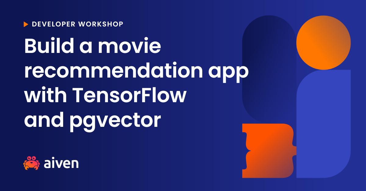 Workshop Movie recommender using PostgreSQL and pgvector