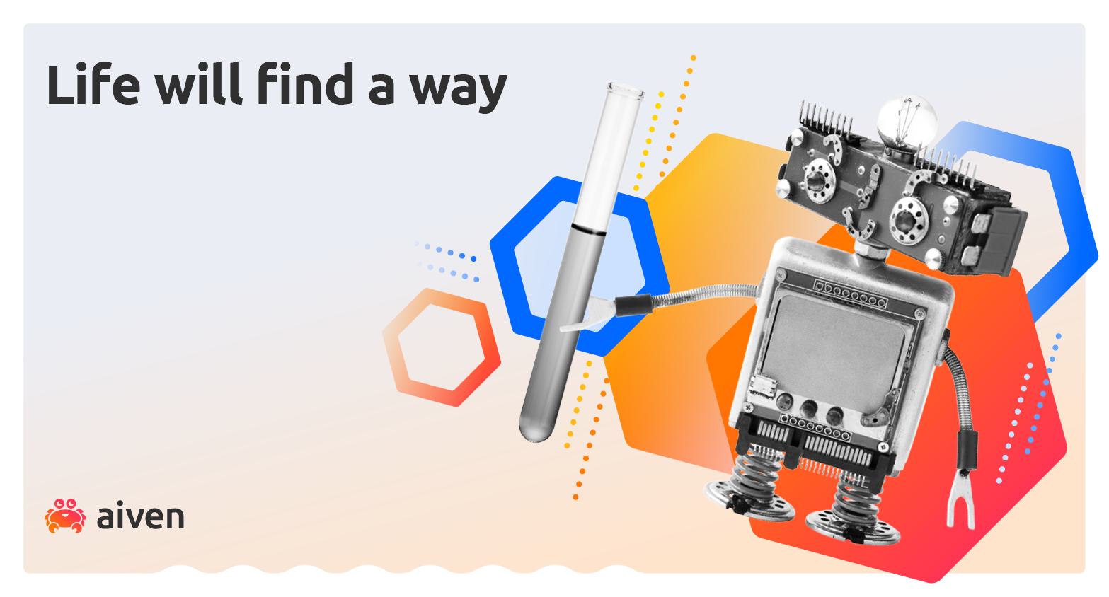 Aiven databases and Terraform for fun and profit illustration