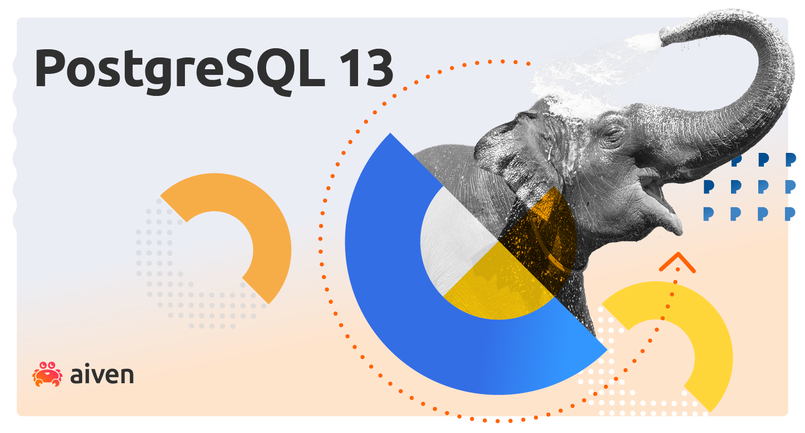 Aiven for PostgreSQL® 13 is now available illustration