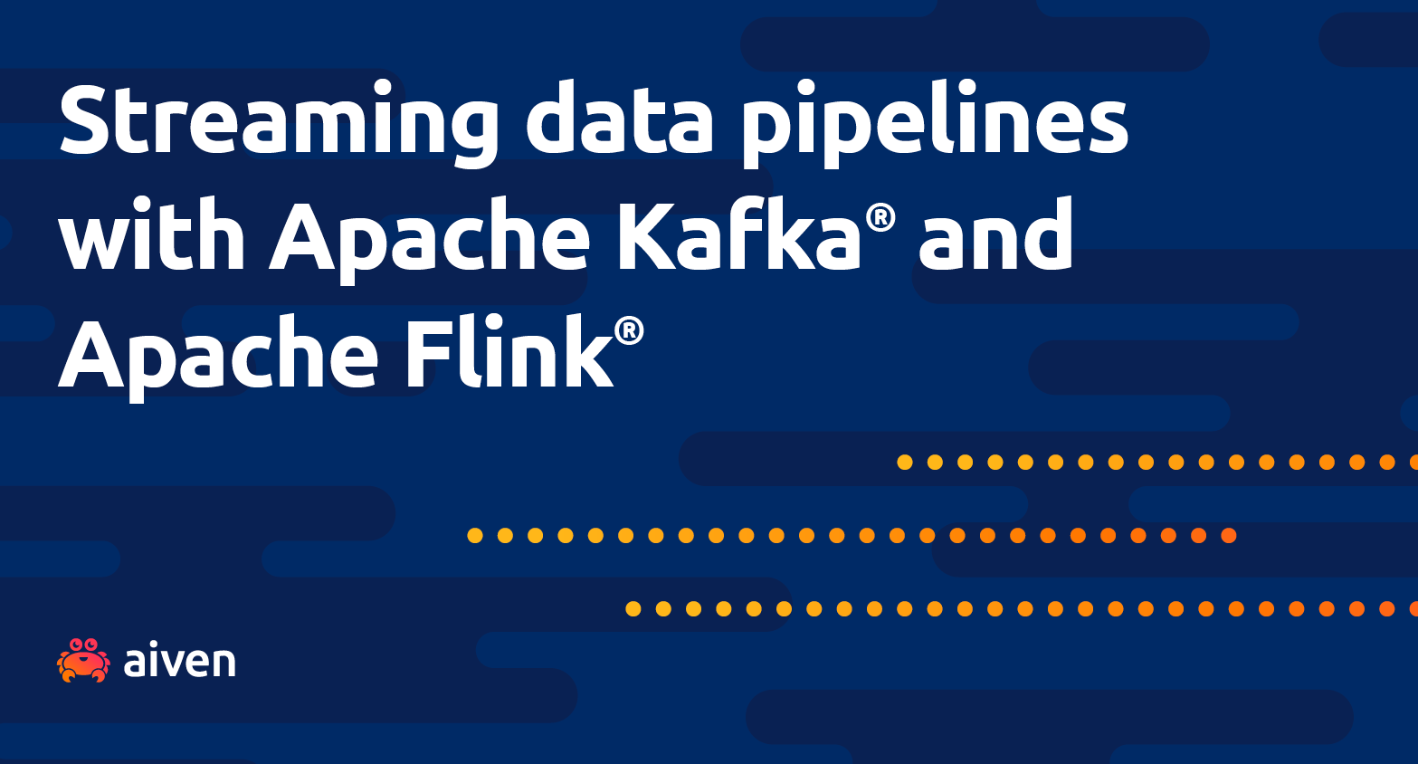Move from batch to streaming with Apache Kafka® and Apache Flink® illustration