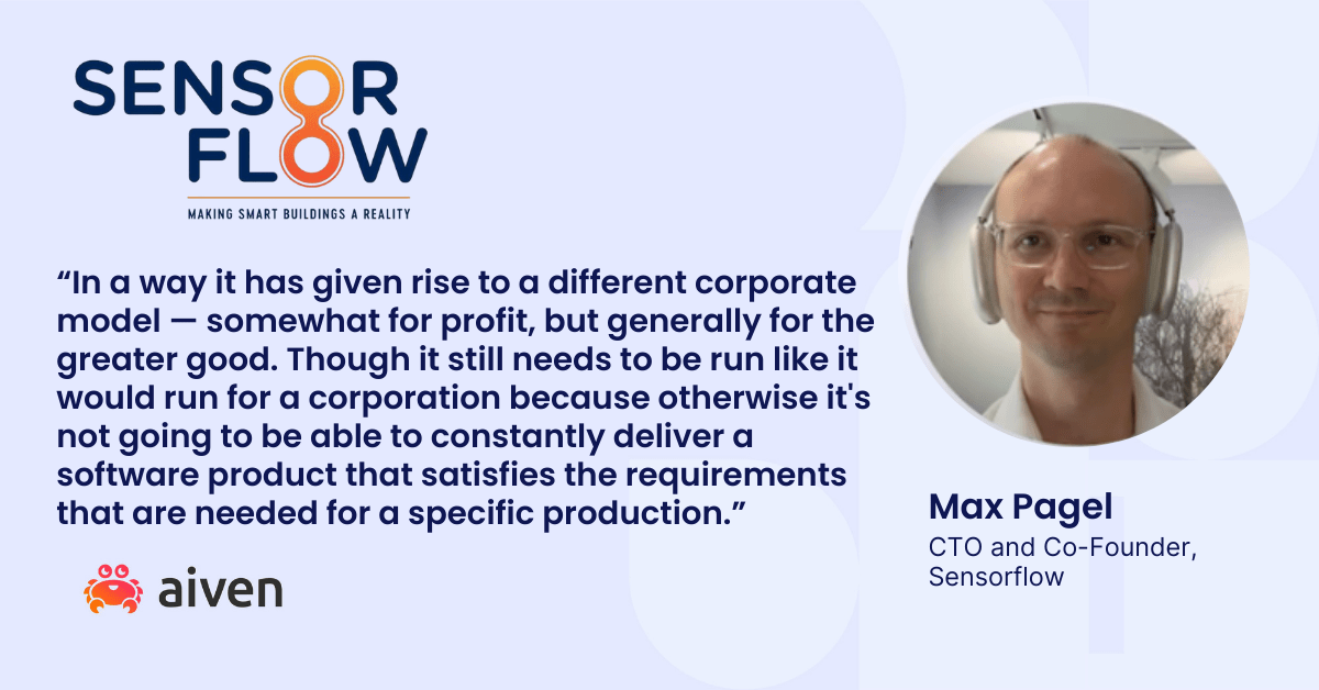 Max Pagel, Sensorflow