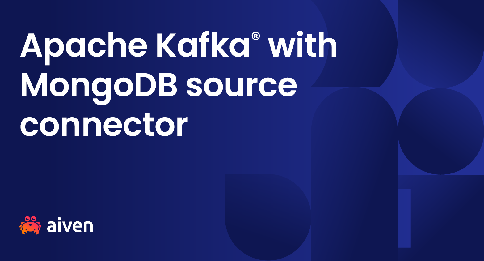 Apache Kafka® with MongoDB source connector illustration