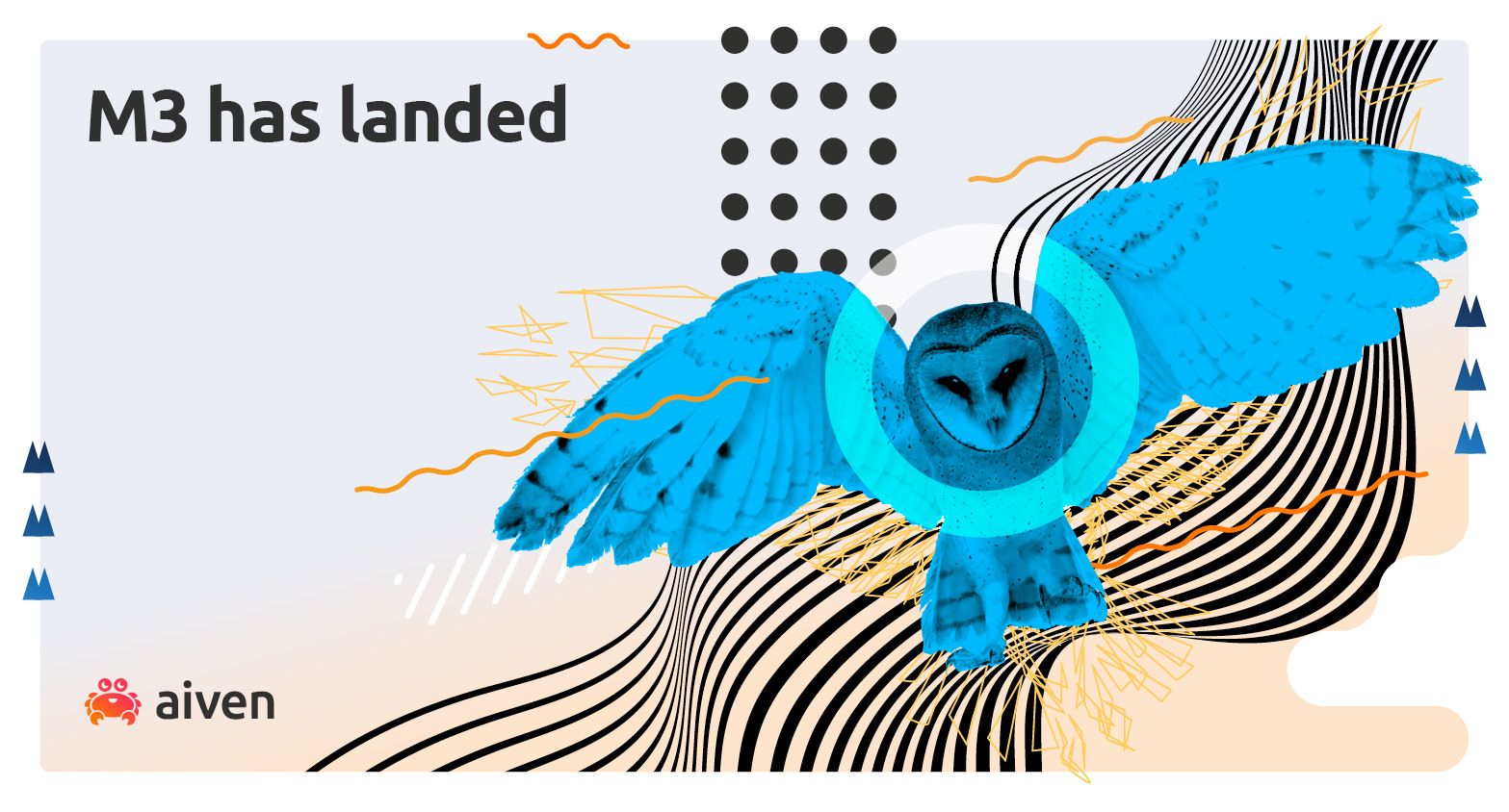 Aiven for M3: The first managed open-source database illustration