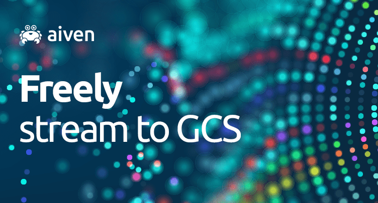 Aiven open sources Google Cloud Storage Kafka connector illustration