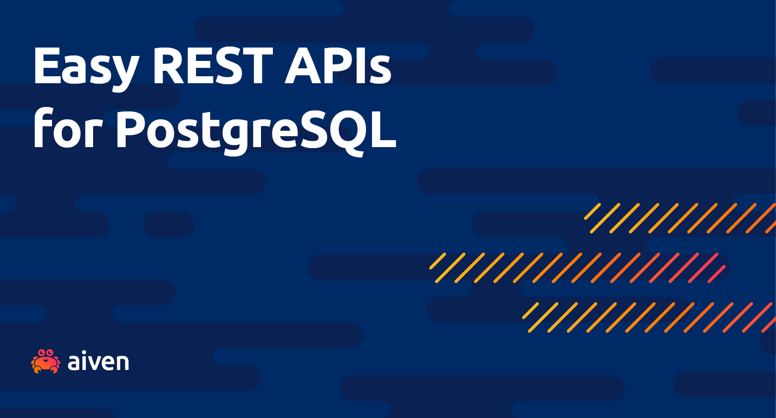 Quickly developing REST APIs with PostgREST illustration