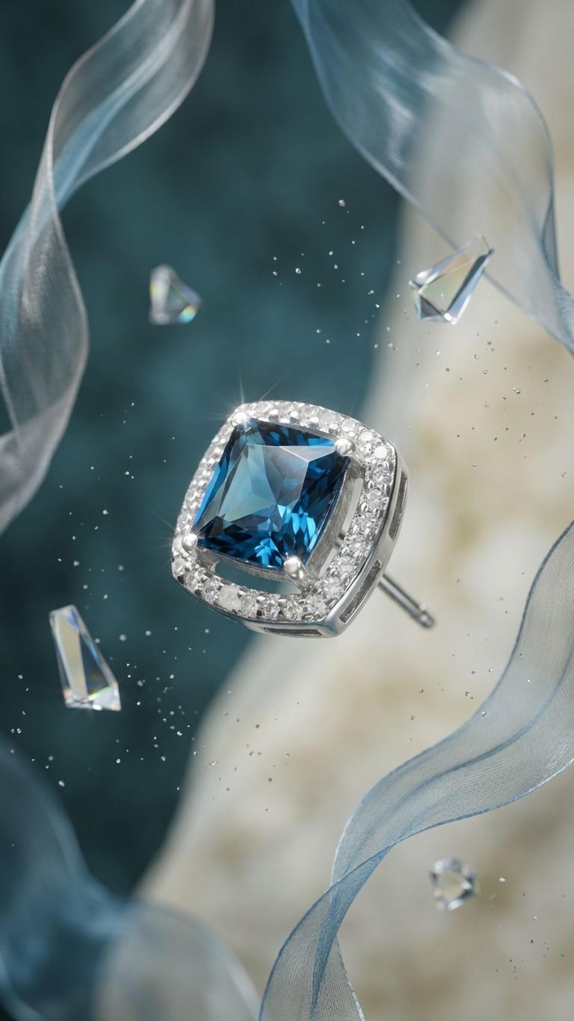 Landon topas Landon Topas Stud in 92.5 Sterling Silver — Surya Jewellers Jaipur