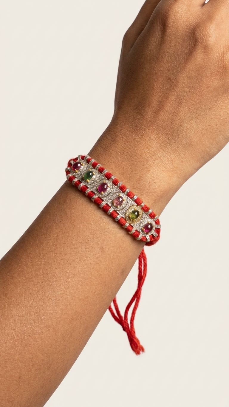 Tourmaline Bracelet view 2 — Bracelets in 92.5 Sterling Silver