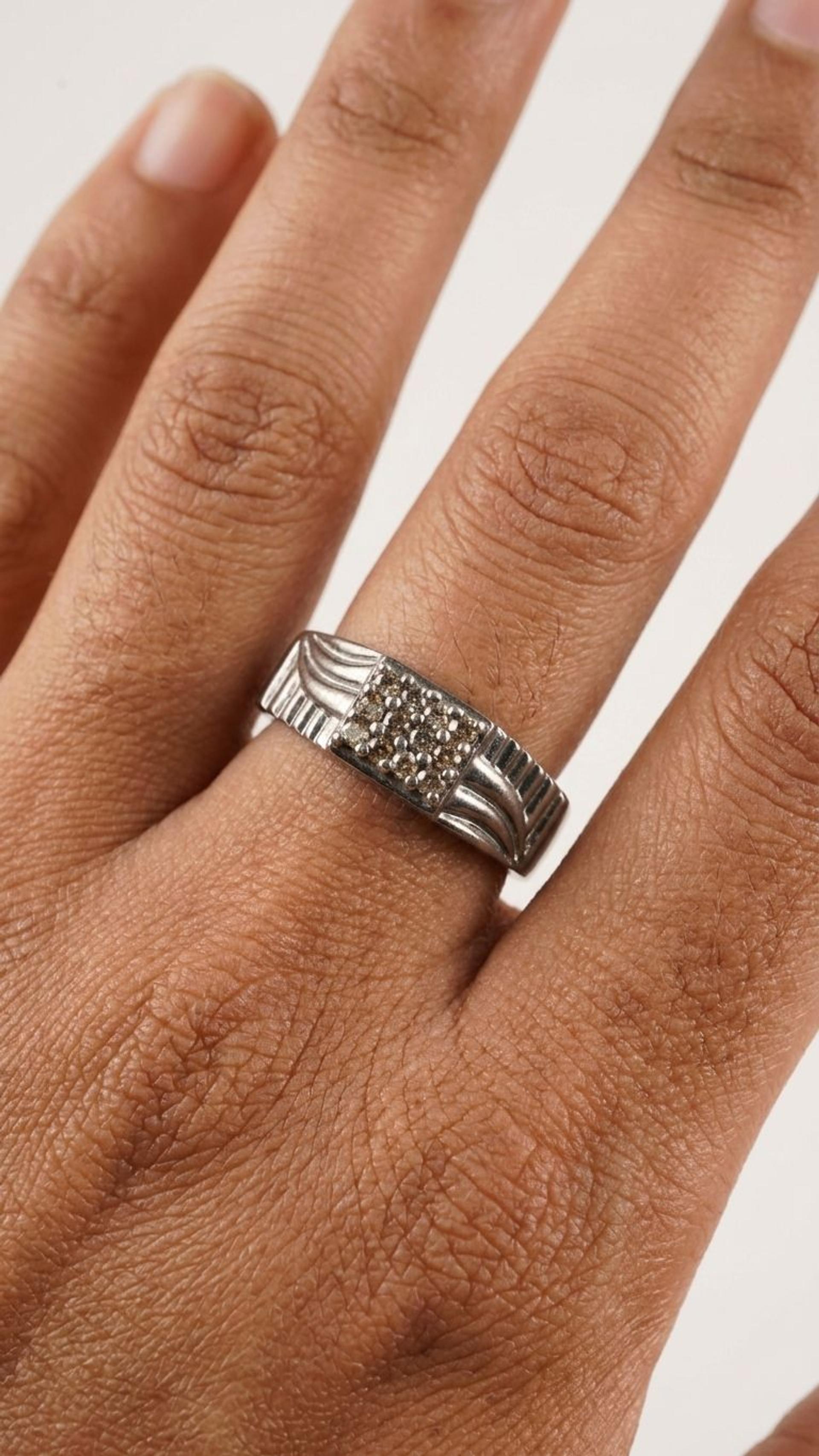Silver Ring view 2 — Rings in 92.5 Sterling Silver