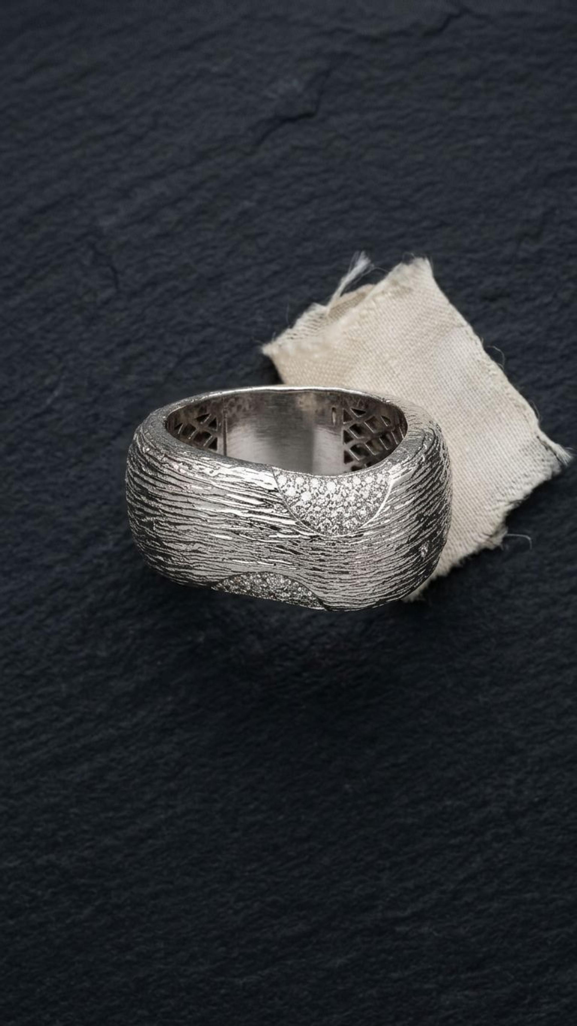 Silver Ring view 2 — Rings in 92.5 Sterling Silver
