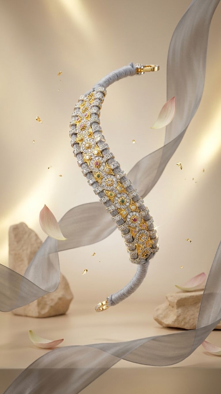 Tourmaline Bracelet view 4 — Bracelets in 92.5 Sterling Silver