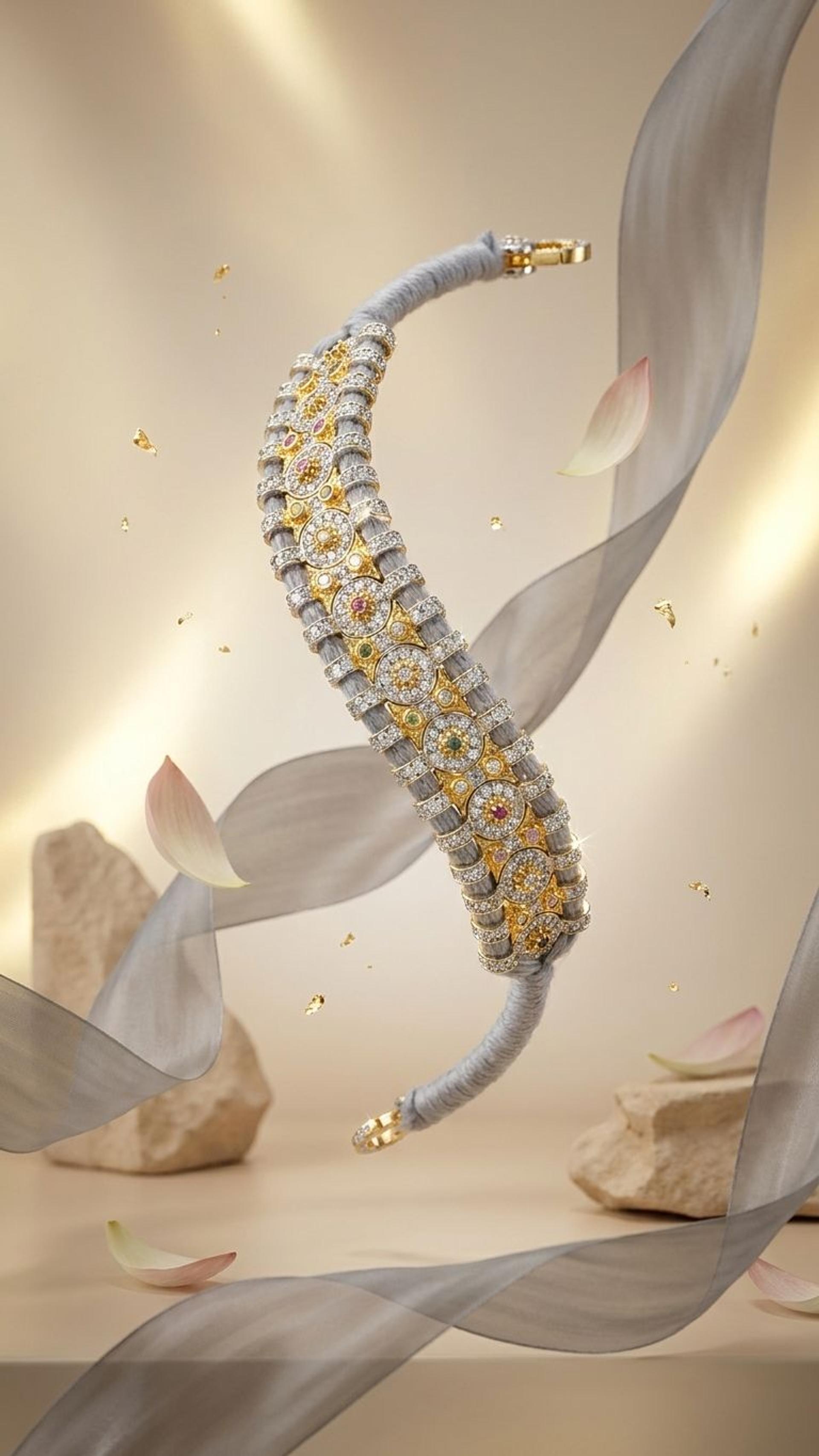 Tourmaline Bracelet view 4 — Bracelets in 92.5 Sterling Silver