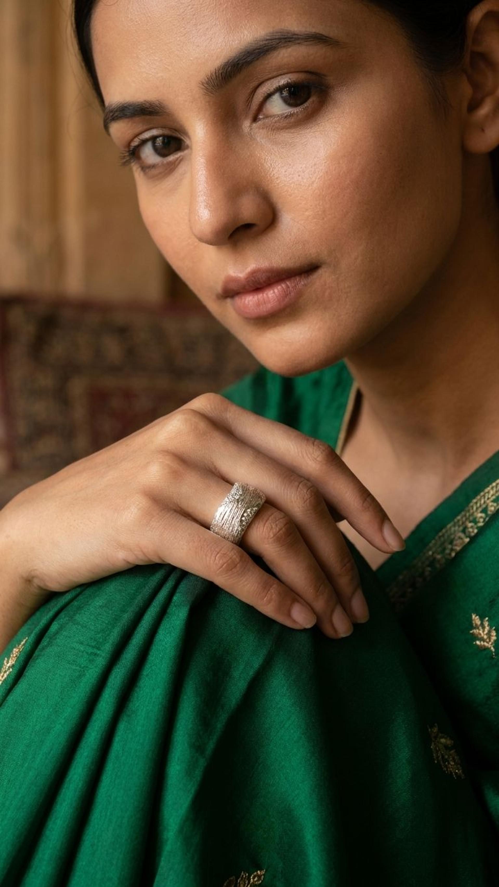 Silver Ring view 3 — Rings in 92.5 Sterling Silver