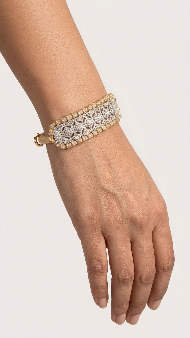 Silver Bracelet view 2 — Bracelets in 92.5 Sterling Silver