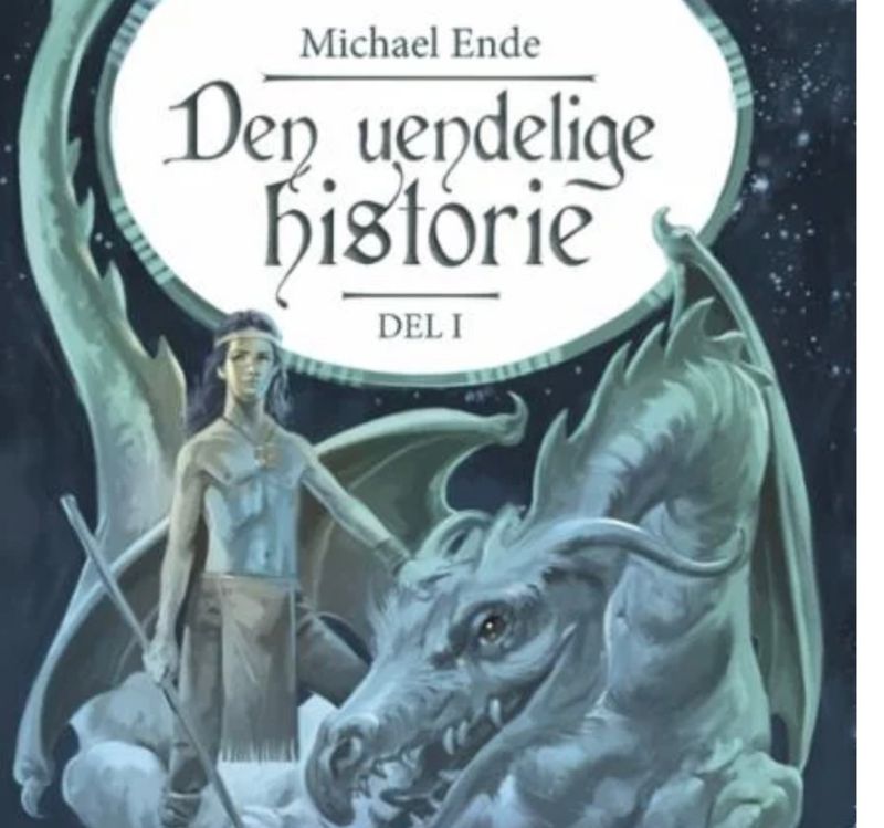 Bokforside med en gutt og en drage