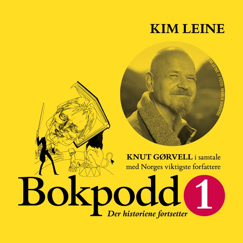 Ikonet til podkast-episoden med Kim Leine