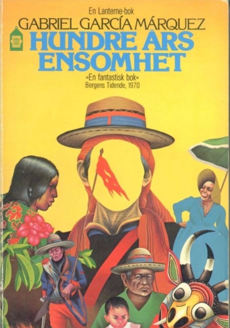 Omslaget til Lanterne-utgaven av «Hundre års ensomhet» fra 1970