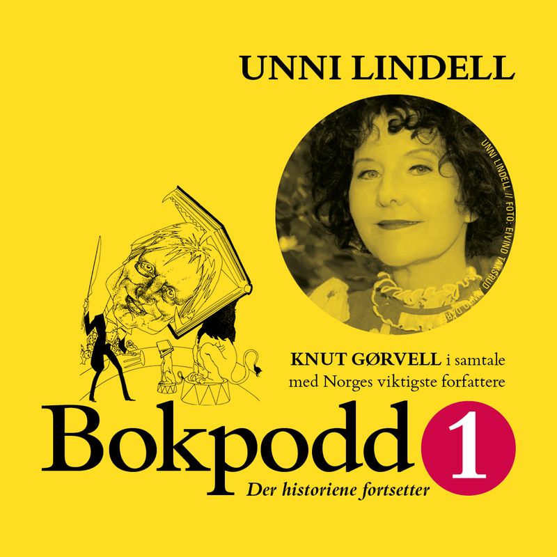 Bilde av Unni Lindell foran et tre.