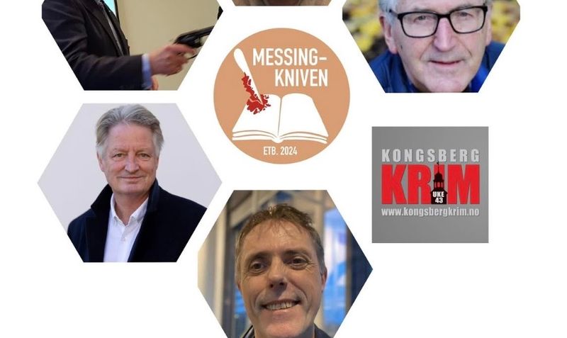 Samleplakat med bilder av de nominerte til Messingkniven