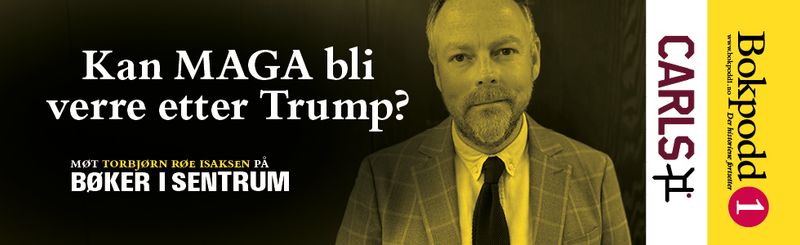 Bannerbildet for Bøker i sentrum med Torbjørn Røe Isaksen