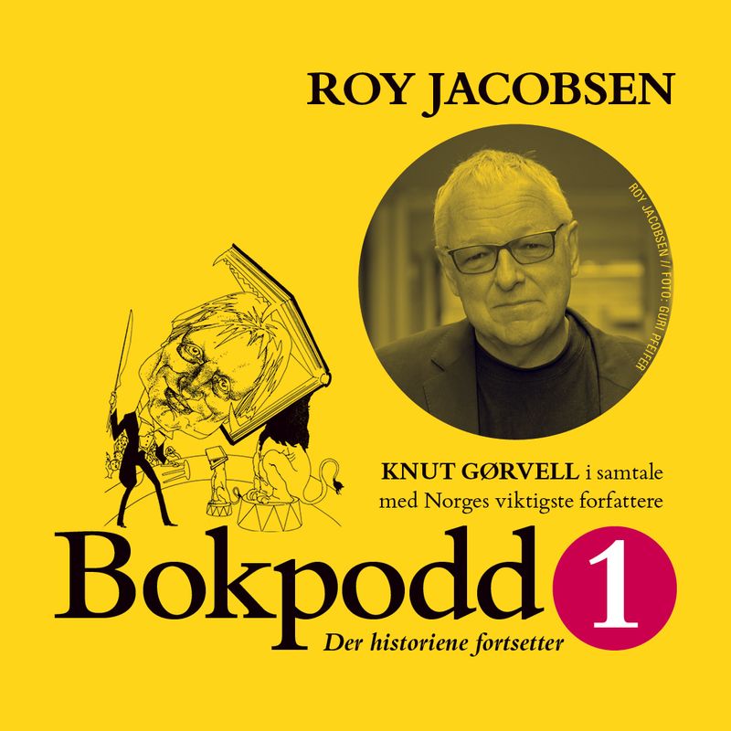 Ikonet til podkast-episoden om Roy Jacobsen