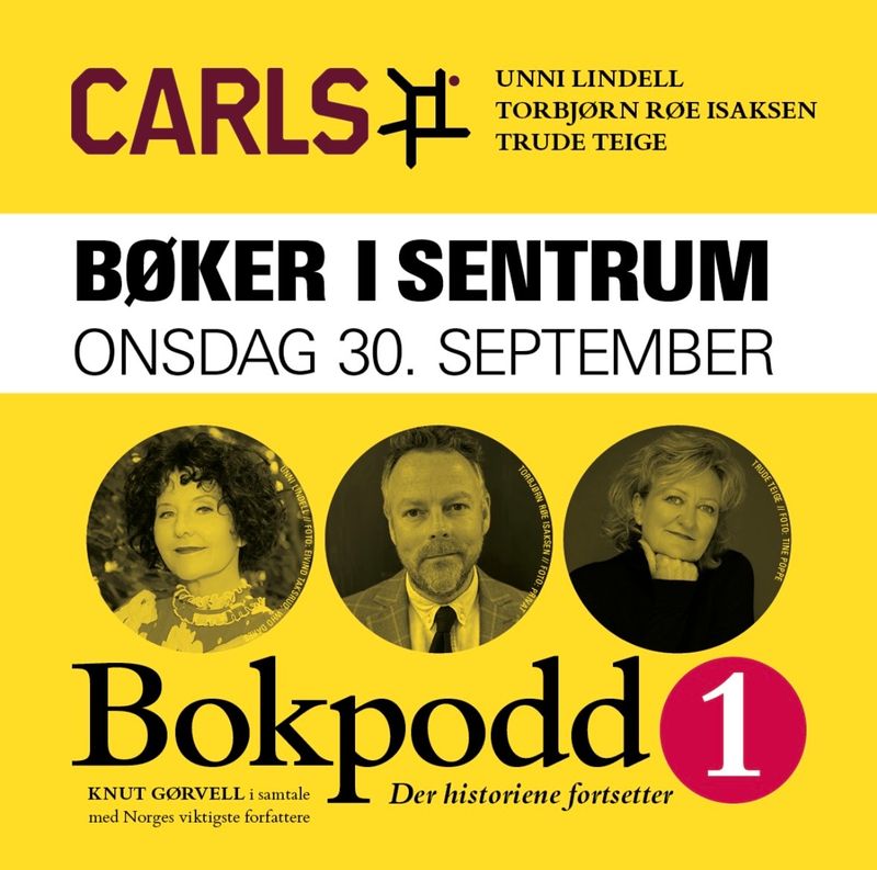 Bannerannonse for Bøker i sentrum