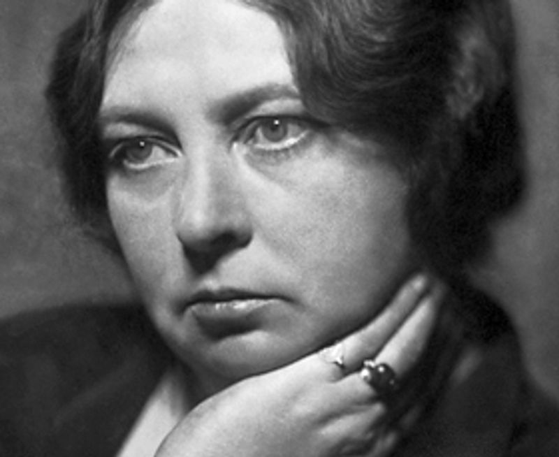 Fotografi av Sigrid Undset