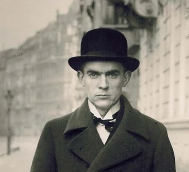 Svart hvitt fotografi av Robert Musil