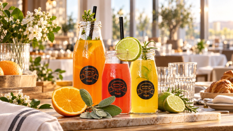 Vruchtensappen met fruit
