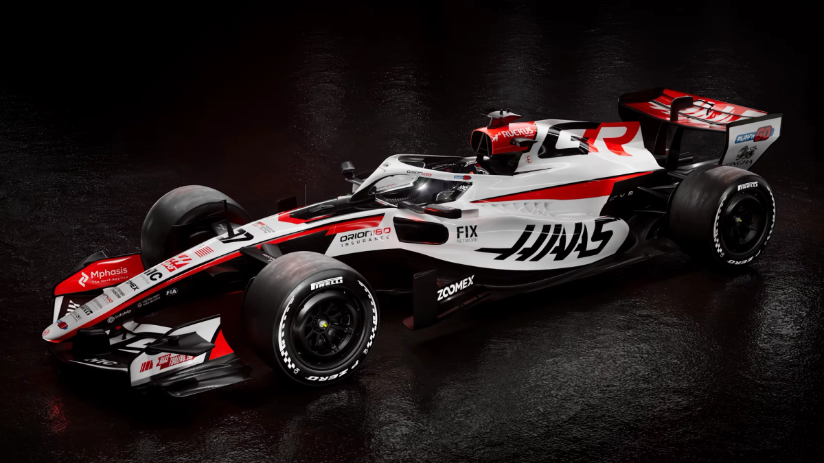 вигляд боліду HAAS в 2026 році