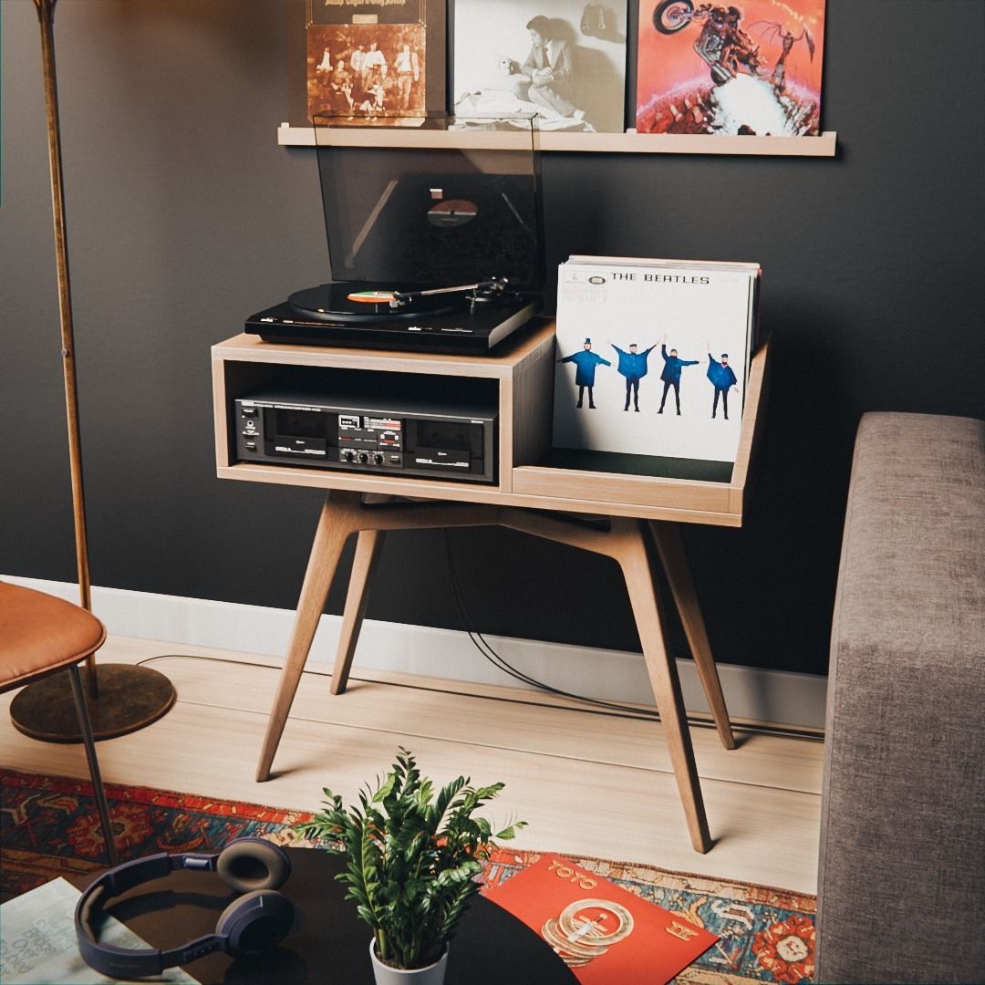 Тумба під апаратуру і вініл taTumba