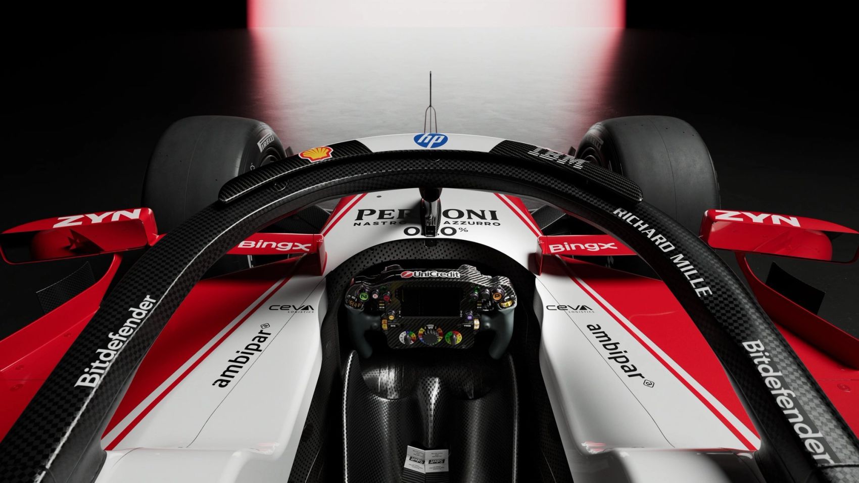 ferrari sf 26 вигляд з телекамери