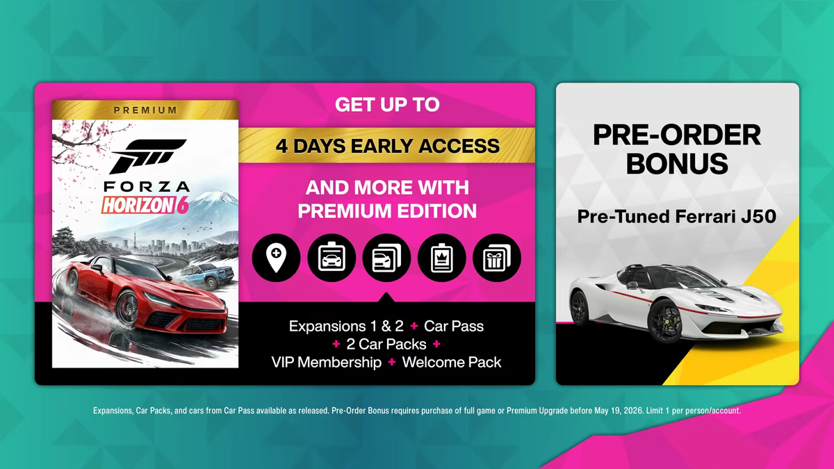 передзамовлення Forza Horizon 6