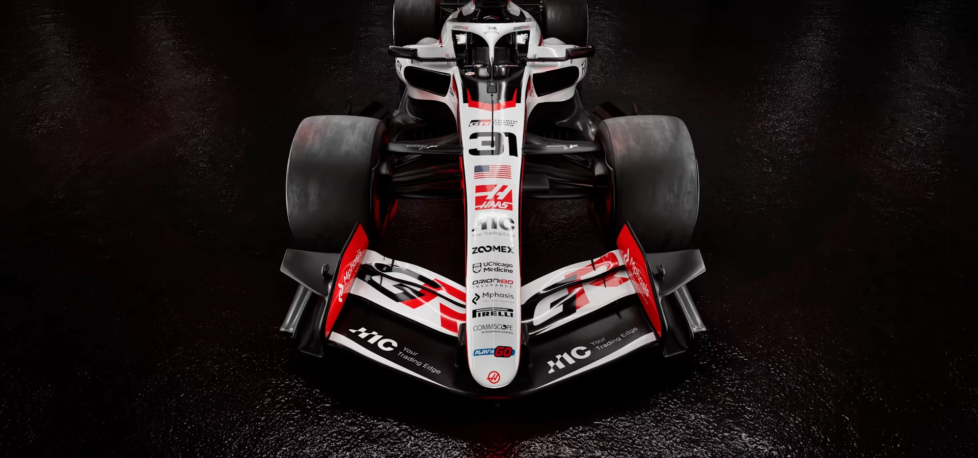 болід HAAS у 2026 році