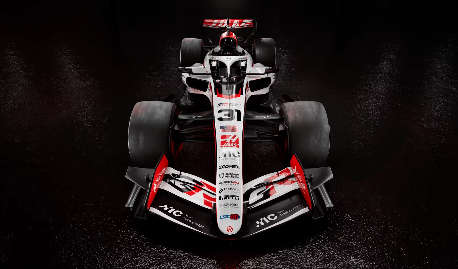 болід HAAS у 2026 році