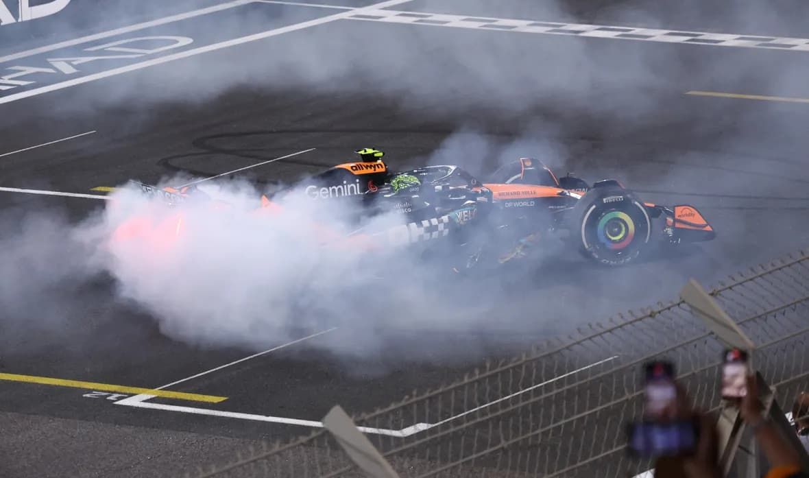 Переможний донат від Ландо Норріса