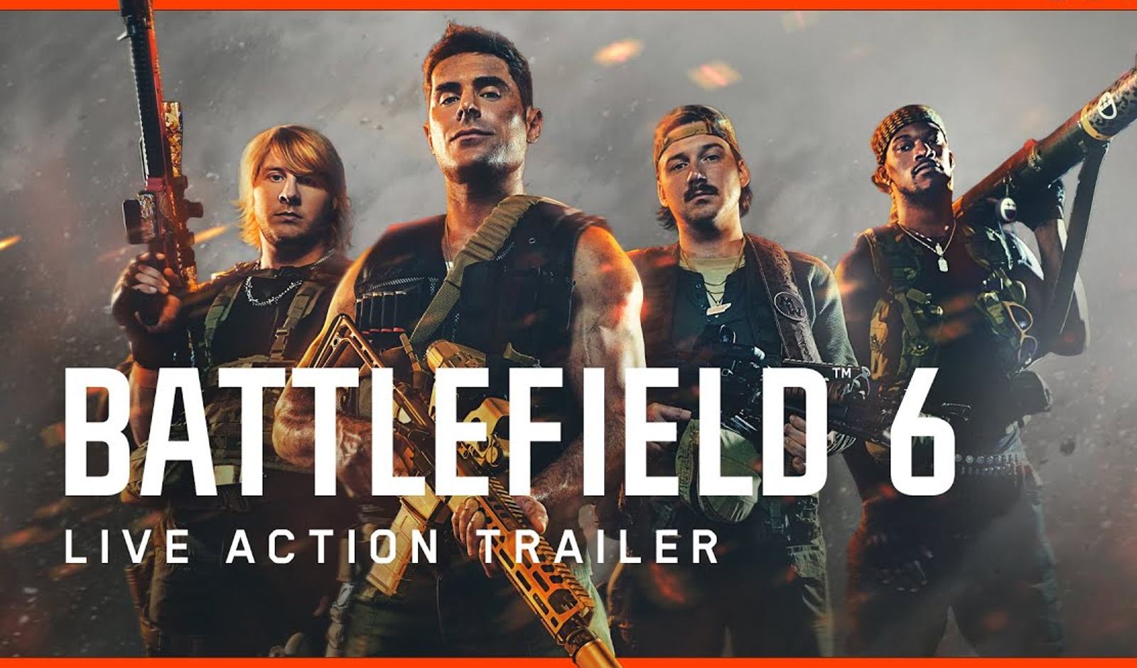 Battlefield 6 випустила масштабний лайв-екшен трейлер з зірками