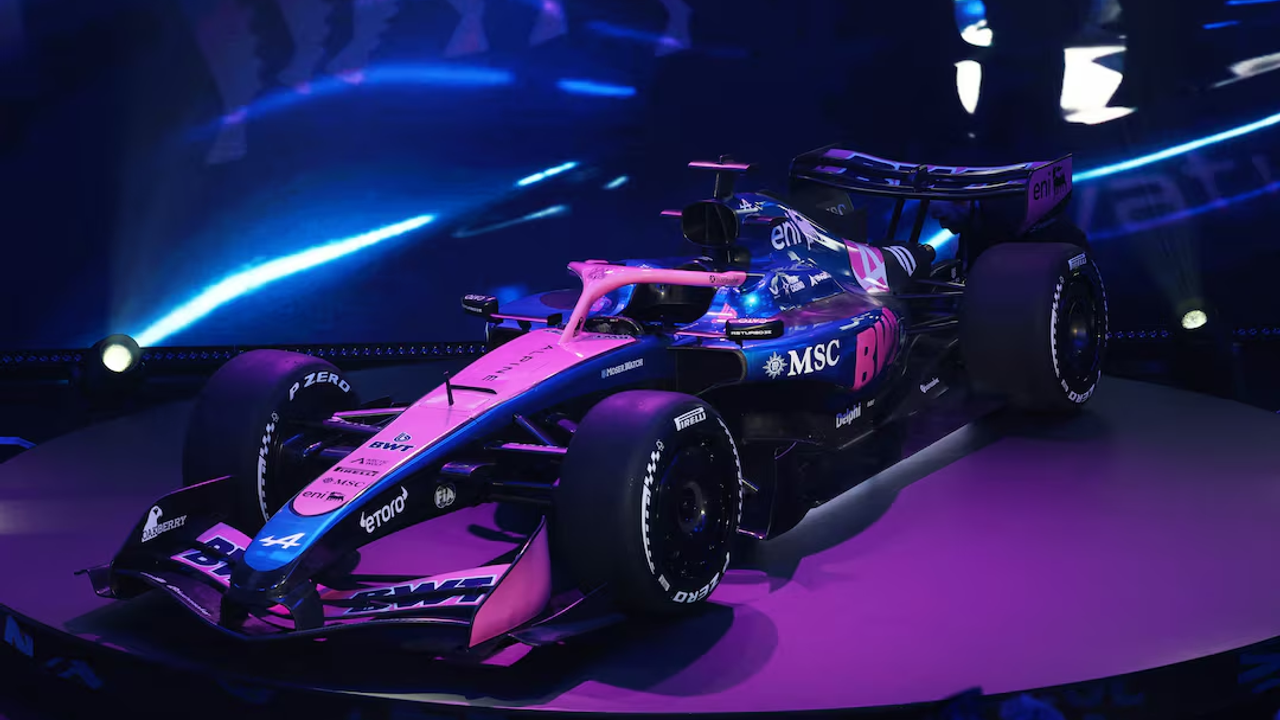 Alpine A526 показали болід ф1 на 2026 рік