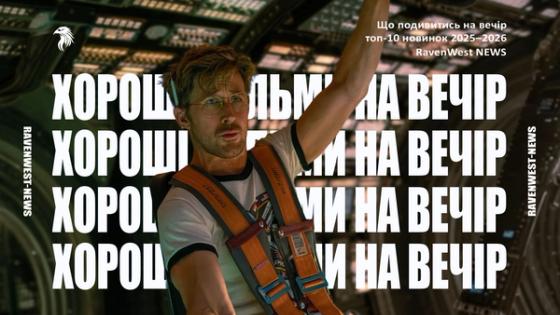 Який фільм подивитися ввечері: топ-10 новинок 2025–2026 для затишного перегляду