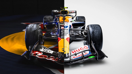 різниця болідів Racing Bulls та Red Bull