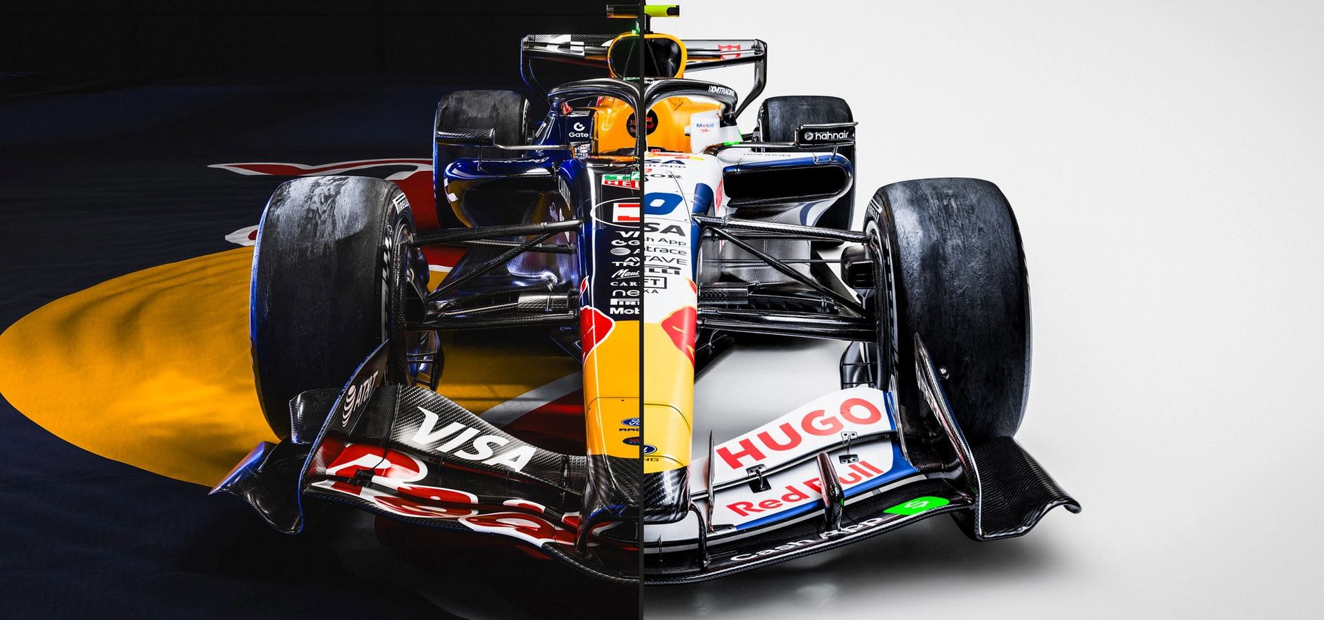 різниця болідів Racing Bulls та Red Bull